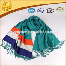 Fábrica Venta al por mayor 100% Viscosa Material Plain Pashmina Shawl